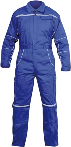 Logista Arbeitsoverall Charlie Barato® Premium Line Kornblau - Overall für Handwerker (48)