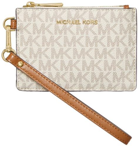 Michael Kors Jet Set Small Coin Purse Vanilla One Size