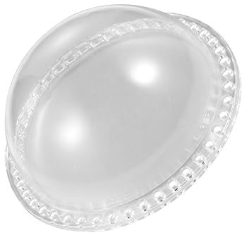 OKUMEYR Transparente Acrylkuppel Für Selbstgemacht Handgewebte Taschen 173mm Durchmesser 45 Löcher Für Kreative Projekte Zubehör Für Handarbeit