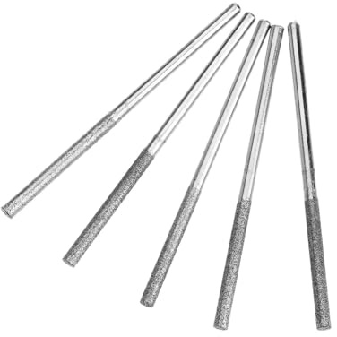 5 pièces Mini perceuse diamant tête de meulage 3mm tige fraise ensemble polissage outil de meulage for Dremel outil rotatif for verre métal carrelage