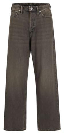 JACK & JONES JJIRON Jjoriginal AKM 326 Noos - Jean Homme Jean Noir W36L32 100% Coton Loose Fit