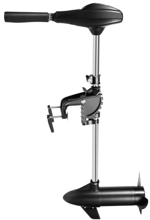 Elektrischer Außenbordmotor – Elektromotor Boot für Schlauchboot, Kajak & Angelboot, 612W, einstellbare Geschwindigkeit, 3-Blatt-Propeller, für Freizeit & Sport (58, Pfund)
