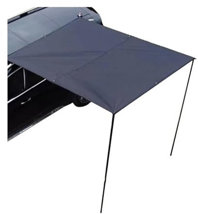 SLAHAJ Carport Tente de Garage Auvent latéral de Voiture, Tente, auvent de véhicule, Pare-Soleil, auvent latéral de Voiture pour SUV, auvent de Camping extérieur Abris de Voiture(Black)