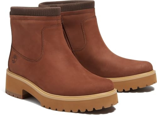 Timberland Carnaby Cool Chelsea Damen Stiefelette TB 0A5NQ7 D69 Braun, Md Brn Nabuk, 4 UK Wide