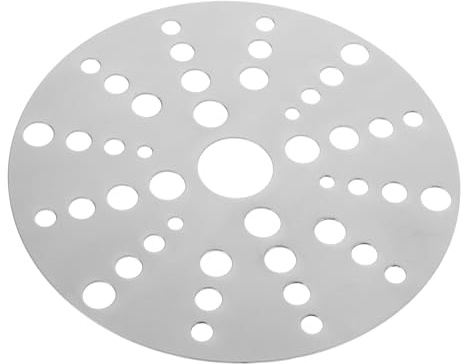 GLEAVI Plaque pour Induction Résistance la Rouille Adaptateur en Acier Inoxydable, Plaque de Diffusion à Induction Conduction Homogène pour Casserole et Casserole