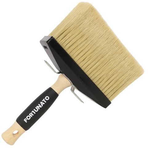 FORTUNATO Plafone Setola Bionda Rinforzata A Mazzetti Compatto Leggero Ideale Fai Da Te Pittura Fondi Fissativi 50x150 mm