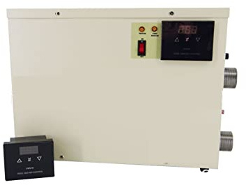Pool Heater, 15KW Electric Digital Thermostat Swimming Pool Thermostat Heater For Swimming Pool Spa SPA Thermostat Electric Heating Equipment