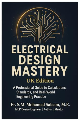 Electrical Design Mastery - UK Edition: A Professional Guide to Calculations, Standards, and Real-World Engineering Practice (UK MEP SERIES)