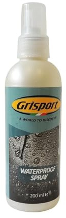 Generico Spray Impermeabilizzante per Scarpe 200 ml Waterproof Pelle, Nabuk e Scamosciato Protezione Antiacqua e Antimacchia per Trekking, Outdoor e Tempo Libero Compatibile con Scarpe Grisport