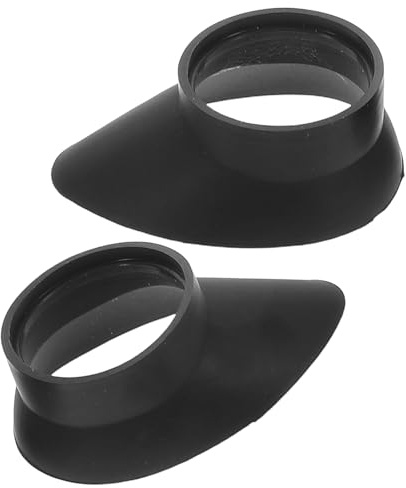 SUPVOX Lot de 2 Œilletons en Caoutchouc Compatibles Microscope et Jumelles, Protections Oculaires 29-33 Mm, Accessoires Confortables et Solide pour Usage Scientifique et Observation