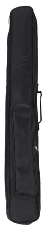 Homoyoyo Étui de Queue de Billard Noir Antichoc en Tissu Oxford Imperméable Rembourrage Épais, Housse de Rangement Légère et Résistante, pour Voyage et Organisation D’Accessoires