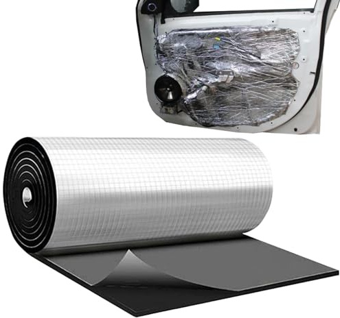 Tapis d'insonorisation de voiture, film d'isolation phonique autocollant pour voiture, accessoire d'insonorisation pour capot, porte, toit et pare-feu