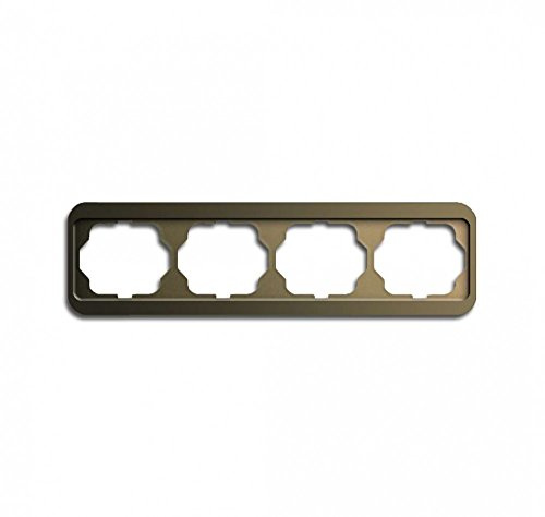 Busch-Jaeger 1724-21 Abdeckrahmen 4fach Rahmen bronze 1724-21