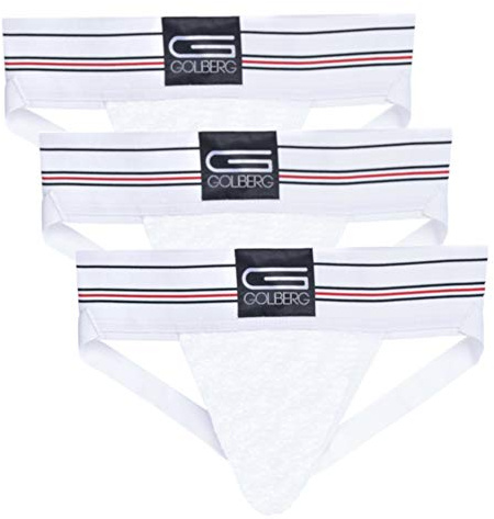 GOLBERG G Atletiska supportrar för män (3-pack) – suspensounderkläder – extra styrka elastisk