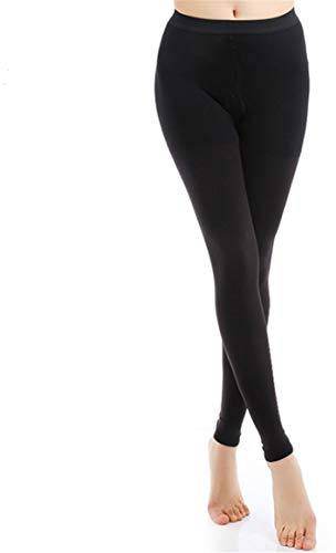 Männer Frauen Medical Compression Varicose Veins Socks 20-30mmHg Druckstufe 2 Anti-Fatigue Strumpfhosen Socken,Footlessblack,M