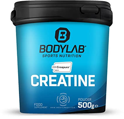 Bodylab24 Creatine Creapure® Pulver 500g, reines Kreatinmonohydrat als hochwertiges Creapure®