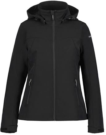 Icepeak Damen Softshelljacke Outdoorjacke Wanderjacke Brenham