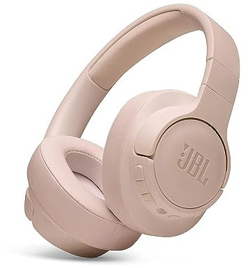 JBL Tune 760 NC Wired and Wireless Over-Ear Headphones with Built-In Microphone, Active Noise-Cancelling and Hands-Free Controls, Pink