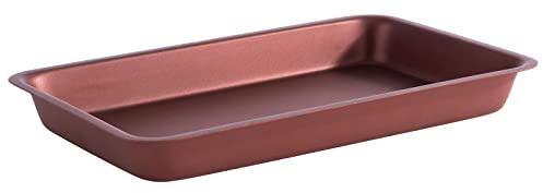 APS Plateau Levante- 25,5 x 16 cm, hauteur : 3 cm, couleur : cuivre rouge 0,7 l
