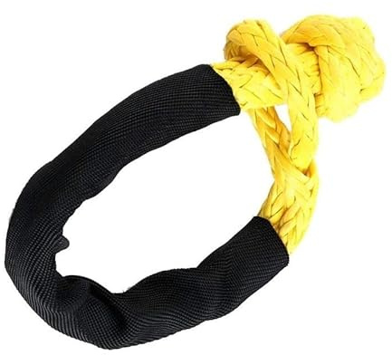 Eslinga Grillete blando sintético de resistencia a la rotura 20t 1/2X grilletes rugosos de 22 pulgadas con funda protectora for la recuperación de vehículos Eslingas (Color Name : D)