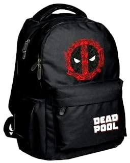 PASO DP24OO-2705, Schulrucksack DISNEY DEAD POOL, Multicolor