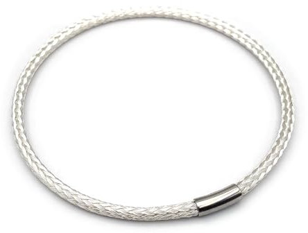 Leddy Living Damen-Armband, geflochten, 20/21 cm, elegante Farben, Freundschaftsarmband, Geschenkidee für Handgelenk und Knöchel für Mädchen und Mutter Schmuck, 20-21 cm
