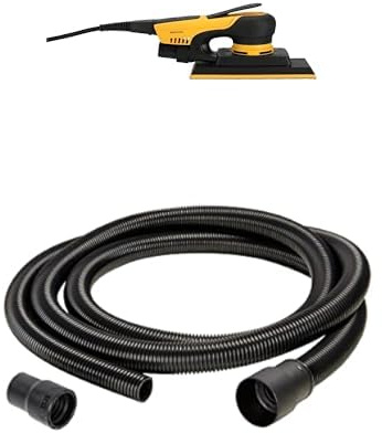 Mirka DEOS II 383 Schwingschleifer 70x198mm 300 W vibrationsarme Schleifmaschine + Mirka Antistatischer Absaugschlauch 4m