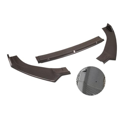 Auto-Frontspoiler Für Golf 7 7.5 MK7 MK7.5 Für GTI Für GTD Für R Line 2012-2020 Frontstoßstange Splitter Lippendiffusor Body Kit Spoilerschutz Auto Frontspoiler Lippe(Carbon Look)