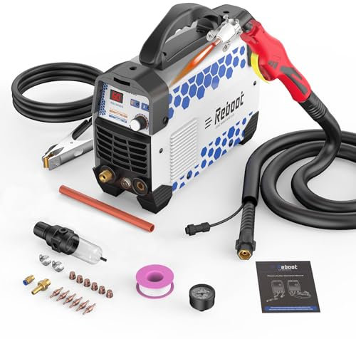 Plasmaschneider CUT 60 Digitaler IGBT - Inverter 240V 60Amp, Sauberer Schnitt von 1/2, RBC6000 5GEN, Ideal für DIY - und Industrieprojekte