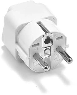 Adaptateur prise de voyage vers Europe, adaptateur de voyage universel, adaptateur secteur, 10 A, 2500 W, Allemagne, Allemagne, Allemagne, Espagne, prise européenne, prise européenne, adaptateur