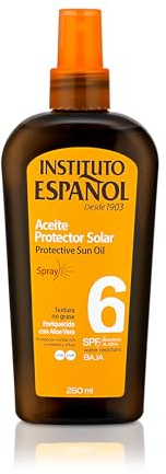 Aceite Prot. Solar Bronceadora Spf6 Spray 250ml