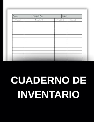 Cuaderno de Inventario