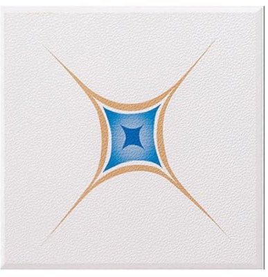 Deckenpaneele deckenplatten Quadratische 35 X 35 Cm 70 X 70 Cm Große Abgehängte Deckenfliesen Für Aufkleben, DIY-Ideen, Wandleistenplatten, Wasserfest Und Ölbeständig Für Badezimmerwände(35x35cm,1 pcs