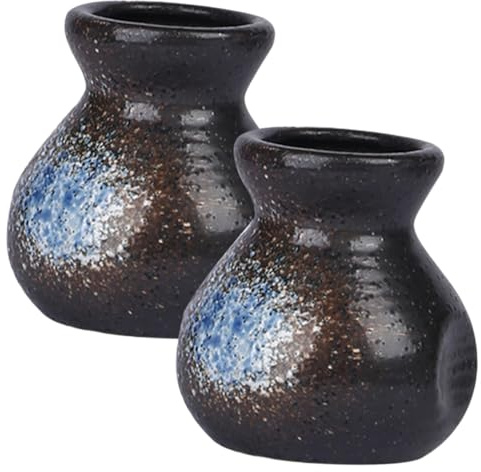 Healifty 2Pièces Porte-Cure-Dents Céramique Boîte de Rangement Créative pour et Restaurant et Anti-poussière Décoration de Table Style Capacité