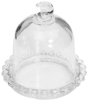 SOLUSTRE Cache-Bougie Transparent Verre pour Aromathérapie Cache-Bougie Simple Et Créatif Verre