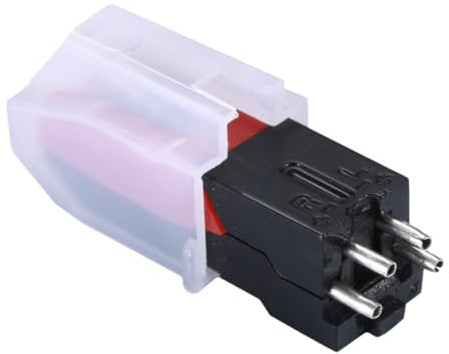 CRAFTHROU Puntina in Plastico Conico di Ricambio e Backup Compatibile Grammofono e Vintage per Uso Professionale