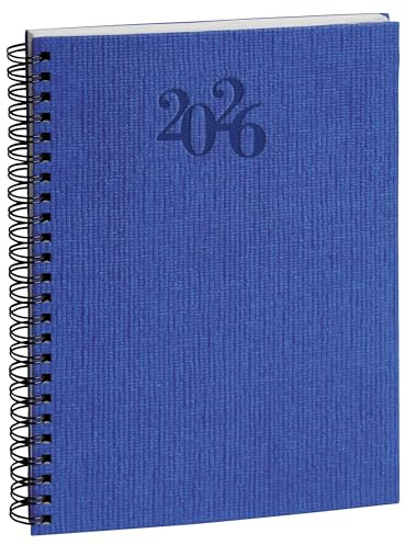 Visuel Designo 2021 Schreibtisch-Terminkalender farblich sortiert: Agenda Planing. 1 Woche auf 2 Seiten mit Tagesnotizen. 13 Monate: Dezember bis Dezember. Von 8.00 Uhr bis 21.00 Uhr.