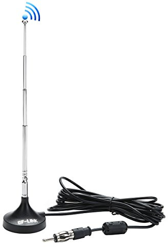 Magnetic AM FM Car Radio Antenna, Universal Roof Mount Antenna