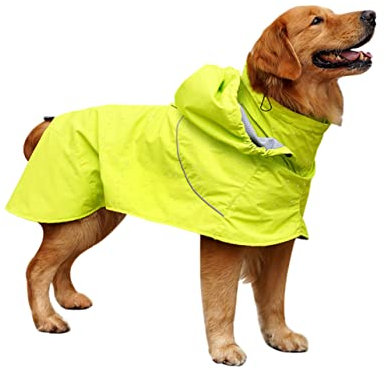 BESPORTBLE Hochwertiger Wasserdichter Hunde-Regenmantel Nylon Verstellbare Regenjacke Mit Kragen Für Haustiere XL Für Und Outdoor-aktivitäten