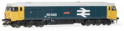 Hornby TT:120 TT3014M BR, Klasse 50, Co, 50040, Leviathan'-Eisenbahnlokomotive der 7. Ära, blau