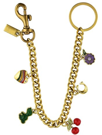 XFSRG Taschenkette Taschengurt Kettenverlängerung Gold Gliederkette Taschenhenkel Schulterriemen Taschenriemen mit Karabinerhaken Tasche Zubehör Handtaschenkette Ersatz (Gold B)