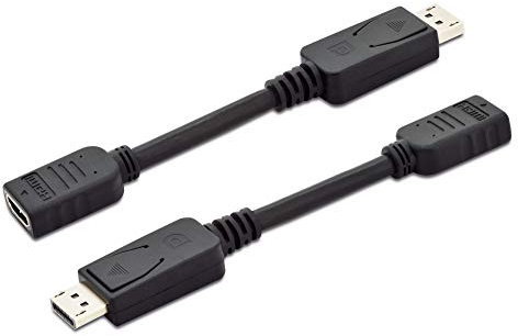 Digitus AK-340400-001-S Cavo di interfaccia e adattatore HDMI, Nero