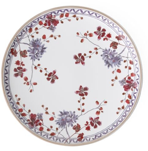 Villeroy & Boch Artesano Provençal Lavanda Piatto da Pizza, 32 cm, Porcellana Premium, Bianco/Multicolore