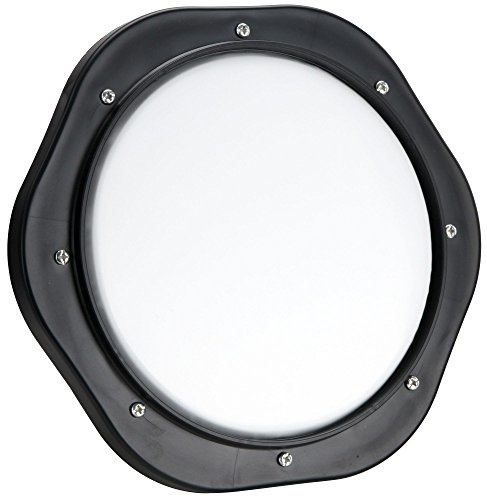 XDrum RT-008 Practice Pad 8 mit weißem Fell und Transporttasche | Größe: 8, Ø mit Rahmen ca. 26, 5 cm, Ø Schlagfläche ca. 20 cm, Fell mit Rebound, Höhe: ca. 3 cm, Gewicht: ca. 745 g