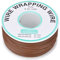 Alambre de cobre 30AWG Marrón OK Alambre Placa de circuito impreso Reparación de accesorios Accesorio de alambre de cobre estañado 30AWG Puente de envoltura