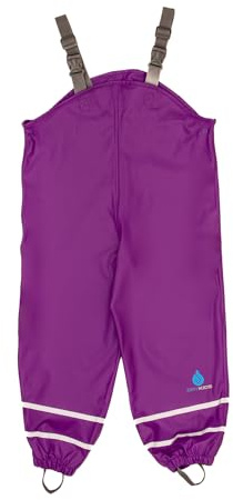 DRY KIDS Childrens Waterproof Dungarees Unlined from recycled plastics