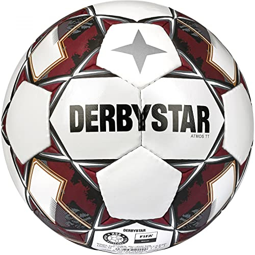 Derbystar 1208 123 - Atmos TT Fußball weiß-schwarz