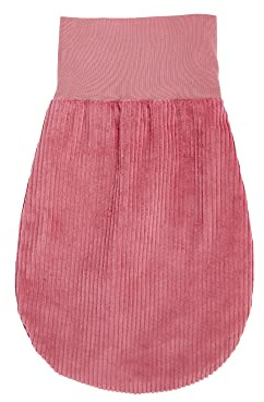KraftKids Strampelsack Cord Breitcord Rosa für den Frühling/Sommer aus Musselin Baumwolle in zwei Größen erhältlich