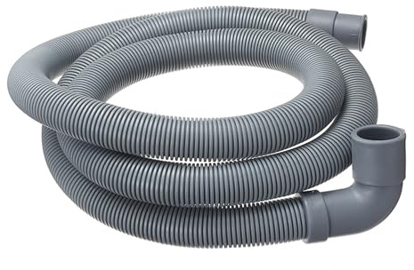 1pc 1m 1.5m 3m 4m Plastic Washing Machine Drain Hose Dishwasher Drain Hose Extension Pipes (Specification : 4 meters)