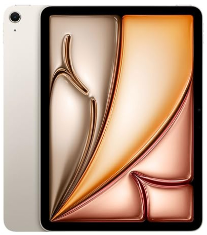 Apple 2024 iPad Air (11-Pulgadas, Wi-Fi, 128GB) - Blanco Estrella (Reacondicionado)